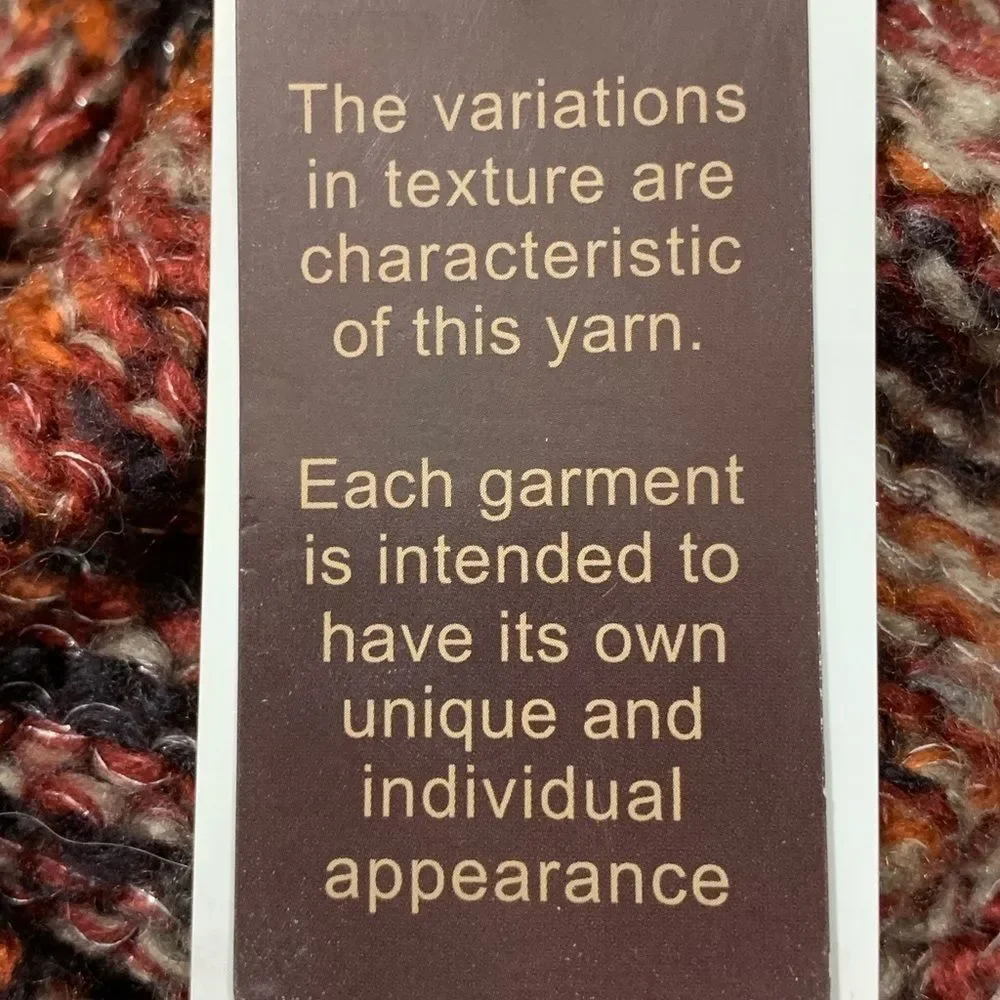 New Directions Plus Variegated Turtleneck Sweater - Picture 5 of 5
